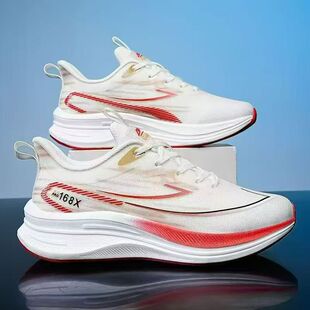 Men's running soft soled shock-absorbing mesh sports shoes