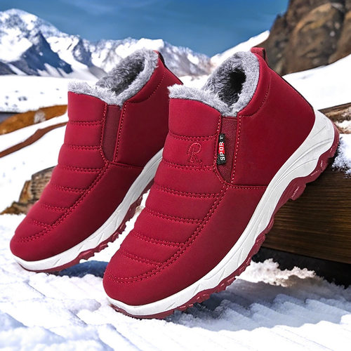 Cotton Shoes Couple Cotton Boots Large Women's Short Boots