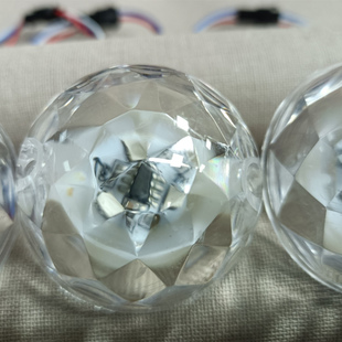 50毫米钻石款幻彩跑马灯游乐设备灯碰碰车灯门头广告装饰灯