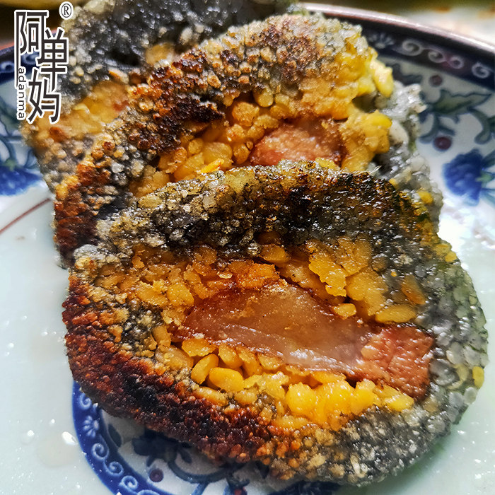 富宁黑米大长绿豆鲜肉枕头粽南方特产方便速食小吃香糯粽现包现发