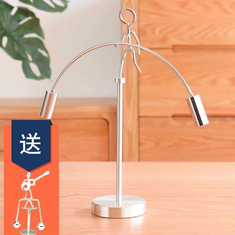 originality Decoration balance Small iron man Tumbler Perpetual motion Newton Swing the ball Physics Metal Home Furnishing birthday giftin the Home accessories , Decoration  category - from Buy2taobao.com to provide professional Taobao agent buy service
