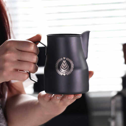 大肚304不锈钢意式咖啡打奶杯