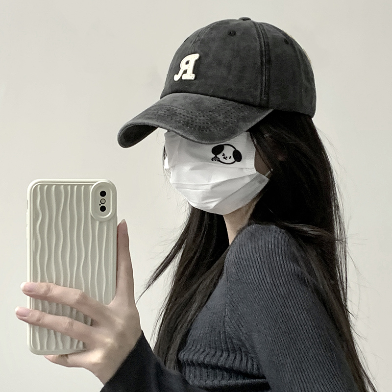 韩版百搭2022新款女士鸭舌棒球帽