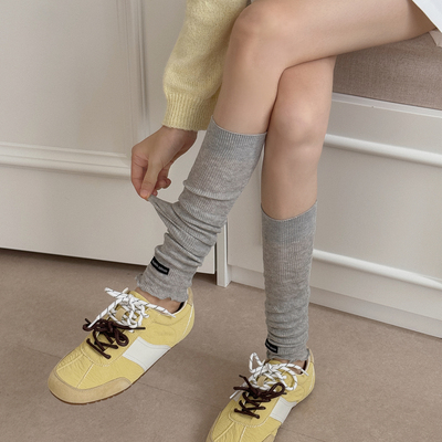 木耳边踩脚堆堆袜套袜子女薄款