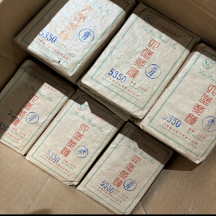 广西梧州茶叶进出口公司2003年陈化多特利5350砖500g