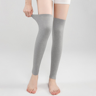 蚕丝德绒护膝过膝袜套加长保暖老寒腿男女护腿套空调房保暖防滑