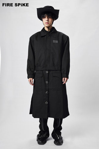 中长款风衣FIRESPIKE火钉可拆卸