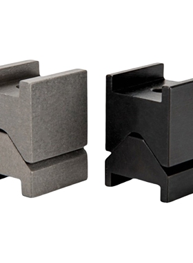 V形槽板固定型定位块汽车夹具限位块凹槽型停止块CVTBS/CVTB16/19