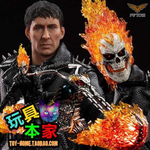 Sold out PWTOYS 1 12 Ghost Ghost Rider 6 inch, PW2021 Hellmoto PW2020
