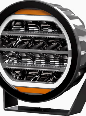 越野车led射灯5寸7寸112W前杠灯多功能辅助灯折射光