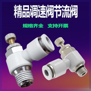 限流阀3分4分调压阀气管节流阀1分2分调速阀M3M5M6M8PU管气缸快插