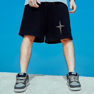 加肥加大五分裤 男潮牌百搭运动裤 胖子大码 裤 夏季 子篮球裤 宽松短裤