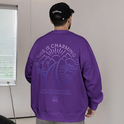 潮流大码宽松休闲卫衣