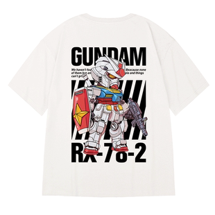 oversize美式潮牌胖子嘻哈宽松短袖T恤加肥加大码五分袖男款半袖