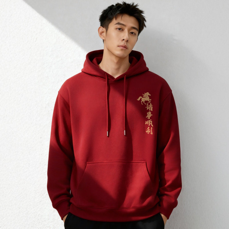 潮流的大玛宽松休闲卫衣