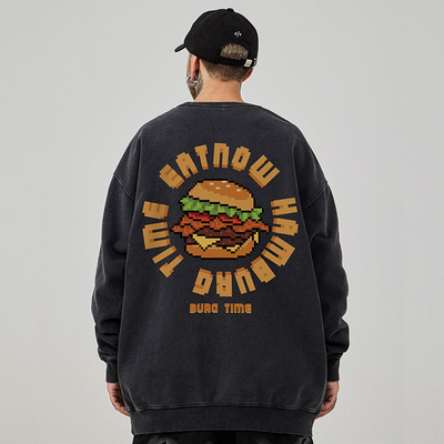 潮流大码宽松休闲卫衣