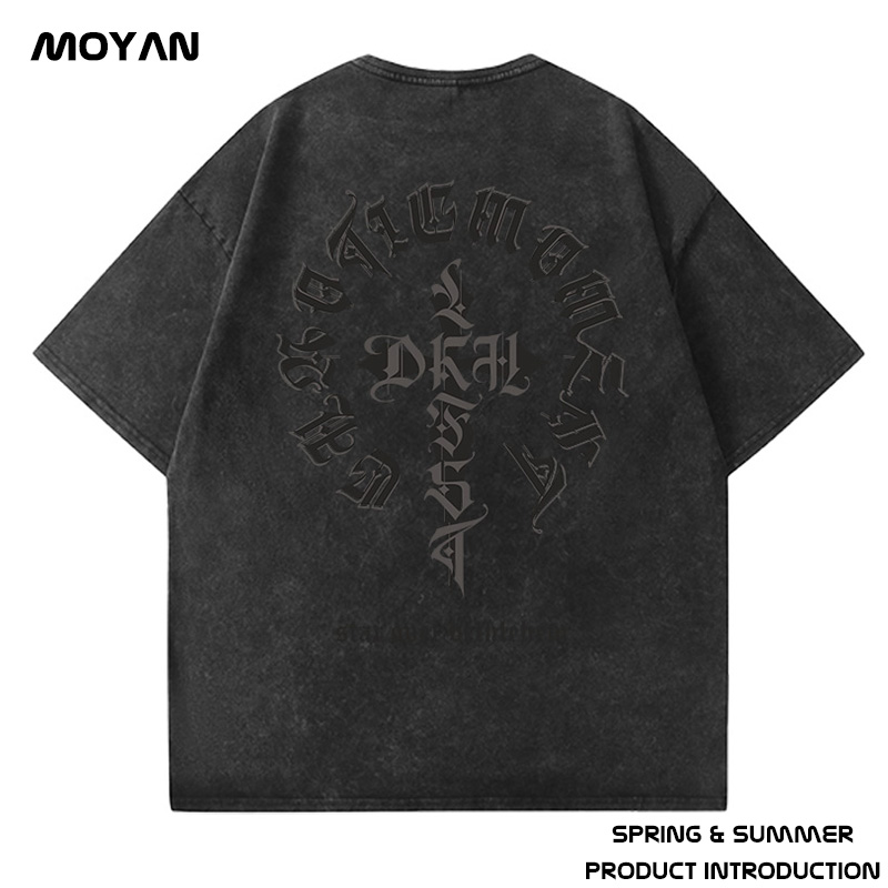 摩严五分袖潮流大码青少年