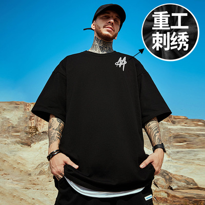 潮流大码宽松休闲短袖