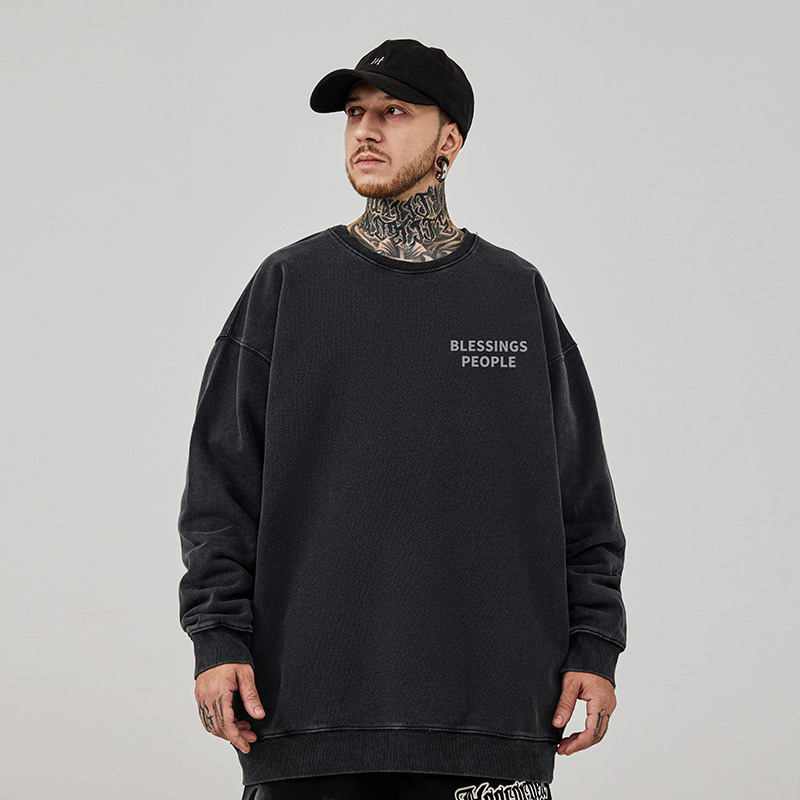 潮流大码宽松休闲卫衣