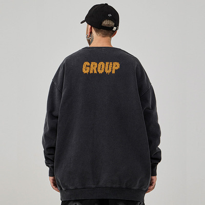 潮流大码宽松休闲卫衣