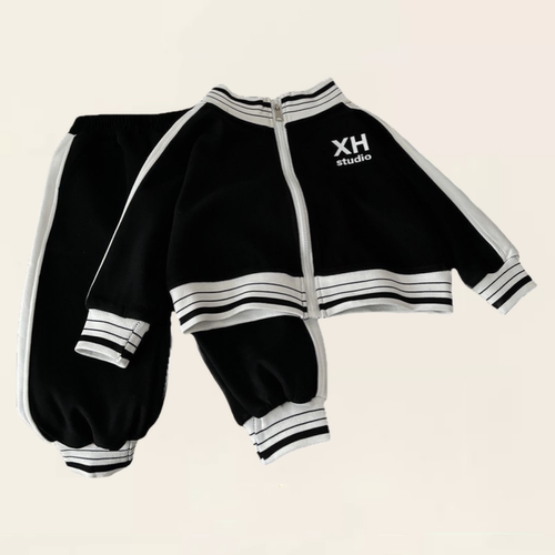 【2折专区】折扣店撤柜|亲子装中大童春秋运动棉质外套休闲裤套装