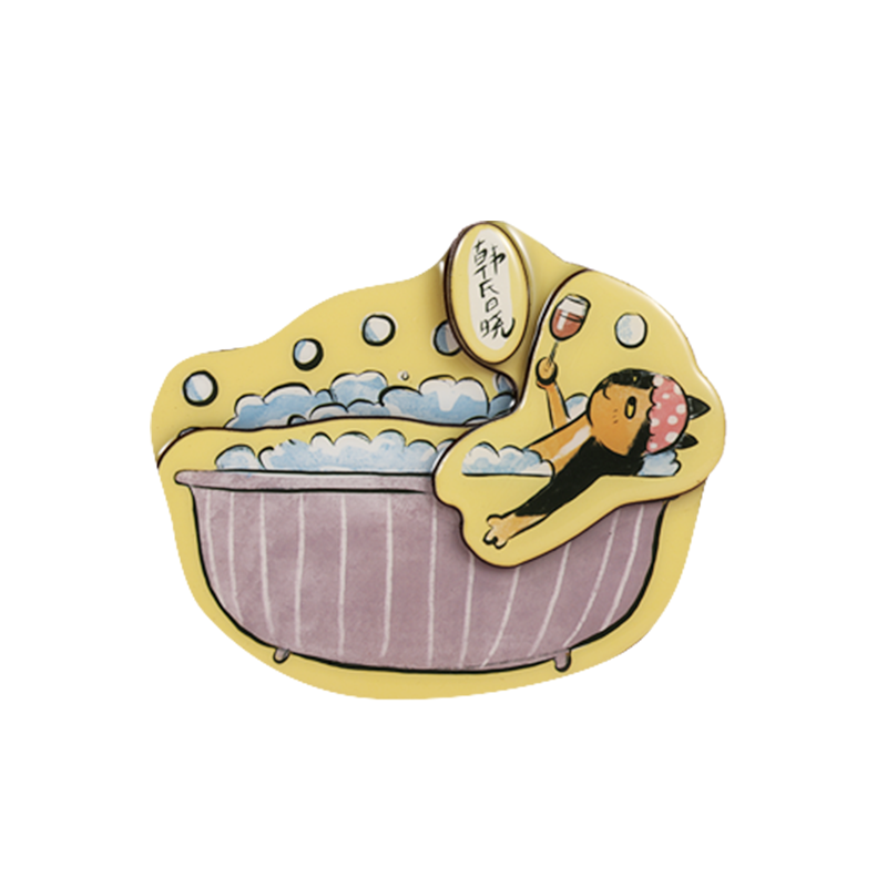 观复博物馆文创礼品观复猫都市系列滴胶冰箱贴可爱创意卡通装饰