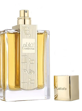 Musical note lattafa angham spray perfume for Dubai women