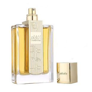 Musical note lattafa angham spray perfume for Dubai women