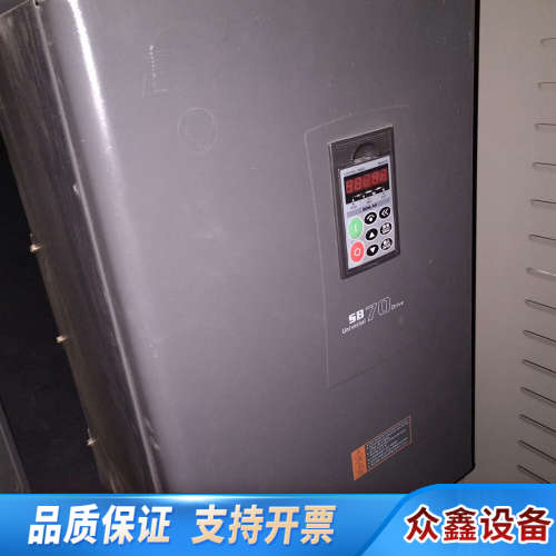 森兰变频器SB70G55，55KW，380V，还在机柜里装着