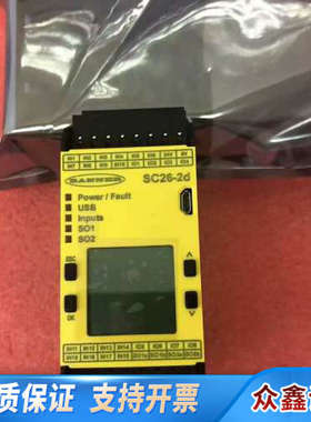 BANNER邦纳安全继电器SC26-2D-805118库.议价