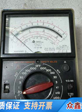 Triplett 60-NA 万用表，丝表头，塑料壳体.议价