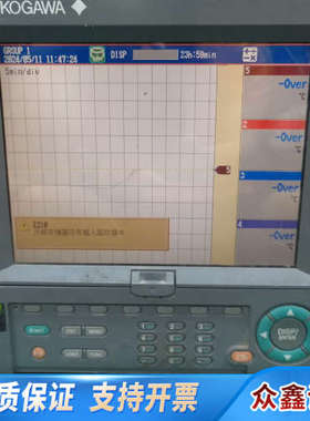 无纸30点温度纪录测量仪YOKOGAWA横河DX2030-1