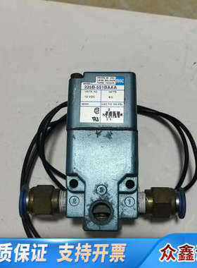 MAC电磁阀225B-551BAAA，，12VDC电