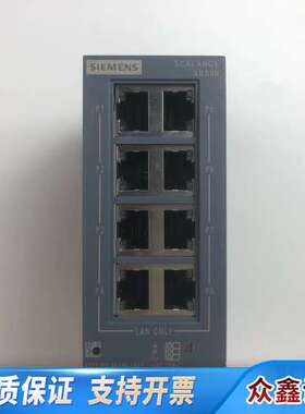 PLC交换机SCALANCE XB008，6GK500