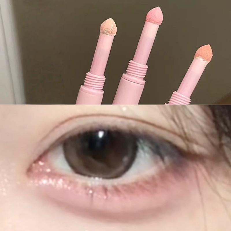 无物中无物！马生的感觉蚕笔双头向下阴影轮廓粉红色高亮亮二合一