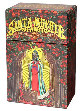 正版Santa Muerte Tarot死亡圣神英文韦特伟特维特taluo牌卡罗牌