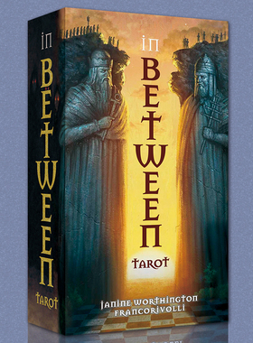 意大利环环相扣韦特伟特维特卡罗牌taluo塔牌罗 IN BETWEEN TAROT