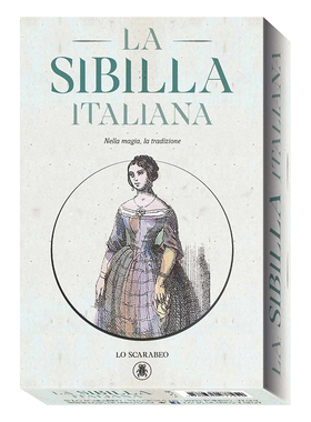 进口正版西比拉牌La Sibilla Italiana Kit塔罗牌神谕卡桌游卡牌