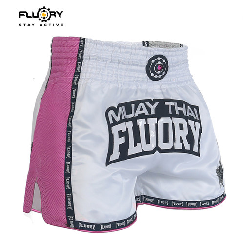 FLUORY火垒玫瑰泰拳散打短裤新款