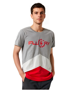 FLUORY火垒短袖T恤 夏季新款舒适修身泰拳搏击男士运动半袖T恤