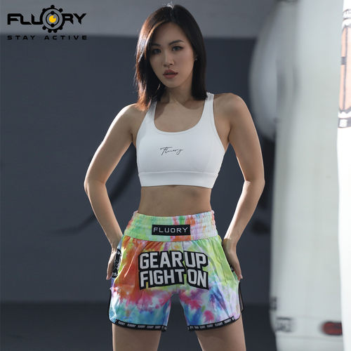 FLUORY泰拳拳击短裤男女通用