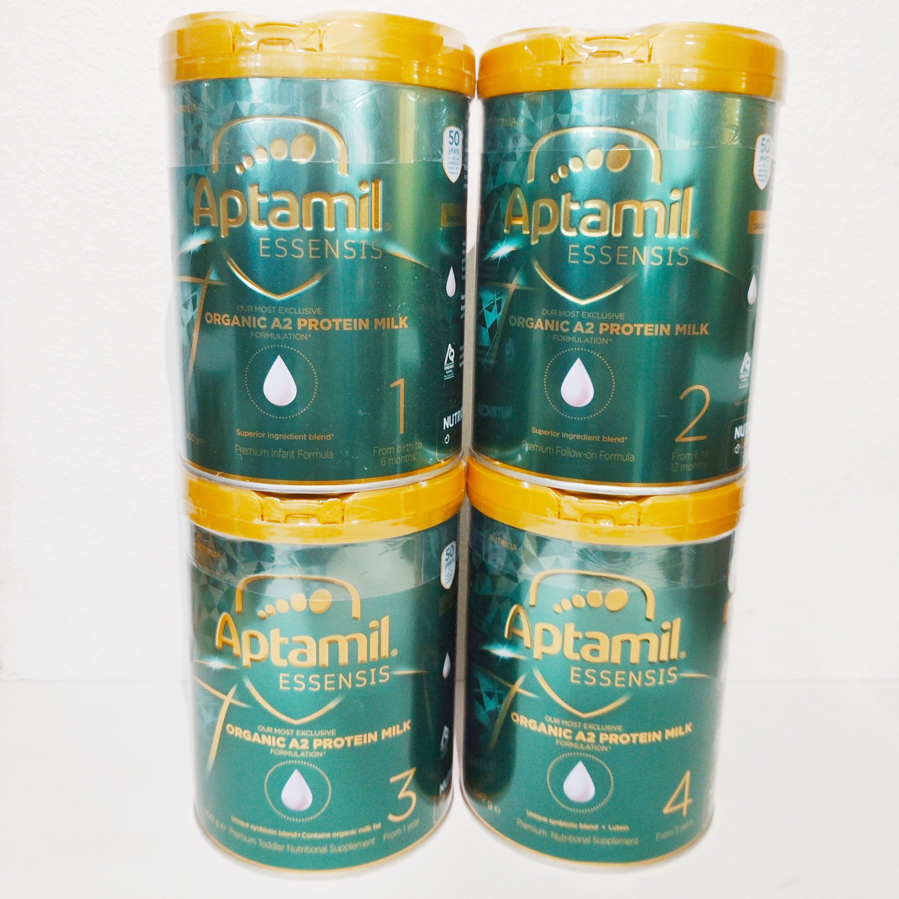 奇迹绿罐澳洲爱他美ESSENSIS有机A2奶粉2段3段现货秒发1段咨询