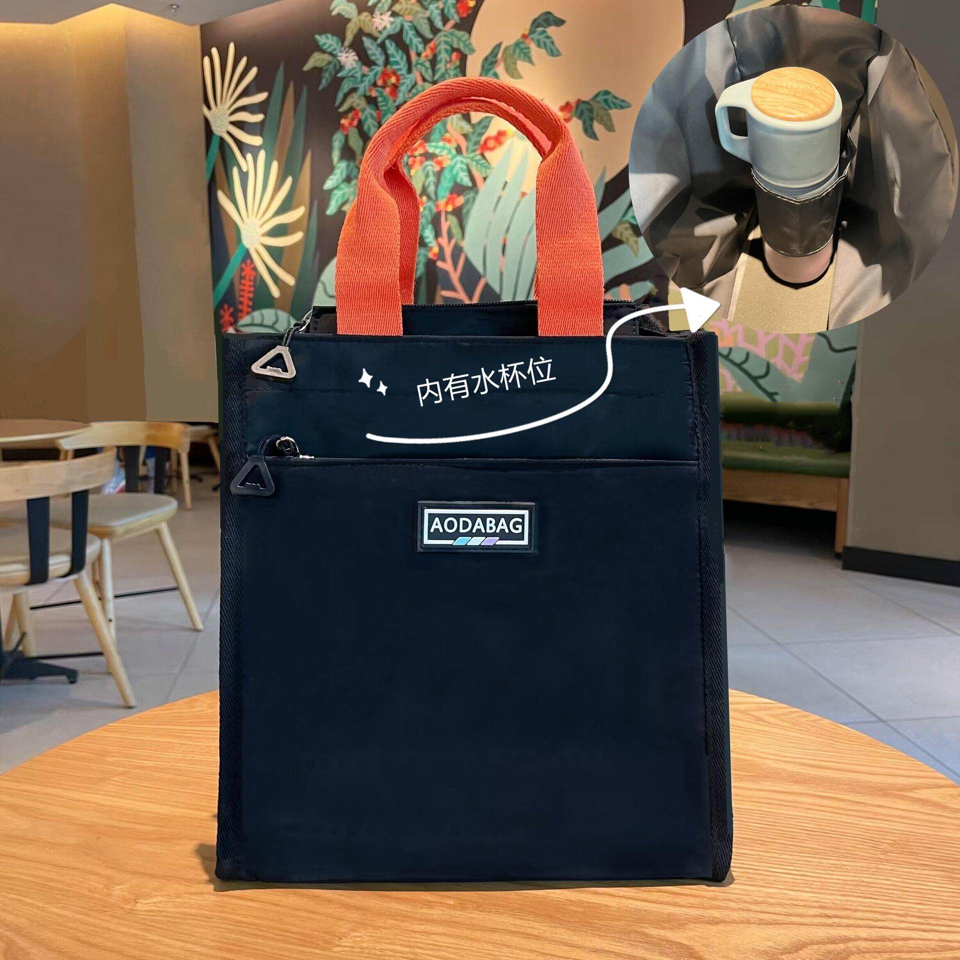 纯色雨伞布手提袋多口袋妈咪包简约学生袋拉链大容量饭盒手拎包,箱包皮具/热销女包/男包,通用款女包,淘宝优惠券,粉丝福利购,淘宝优惠卷