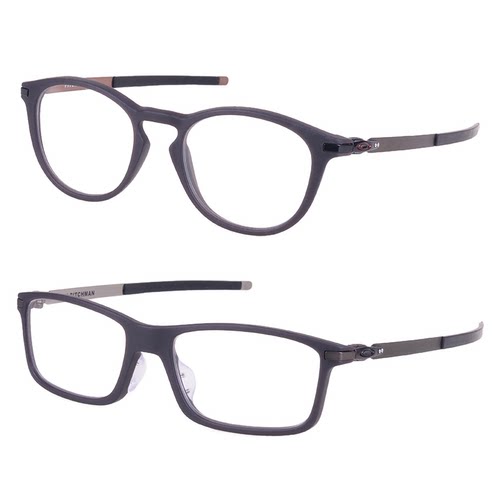Oakley碳纤维镜腿圆框复古眼镜架