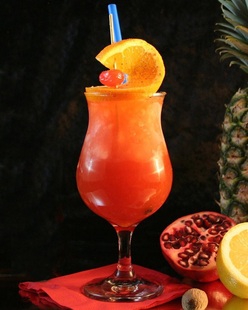 酒吧聚采 飓风杯 果汁杯热带杯鸡尾酒杯科林杯高杯酒吧杯具调酒杯