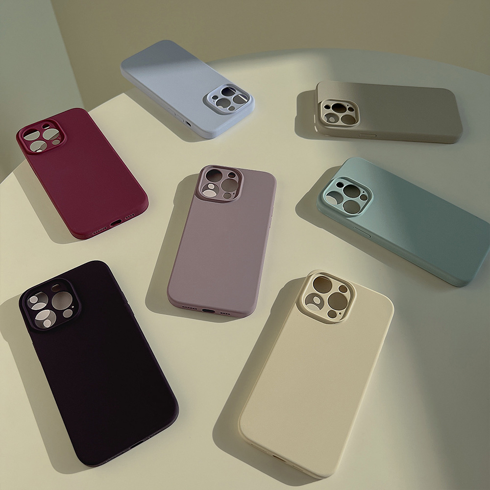 液态硅胶全包适用苹果手机壳