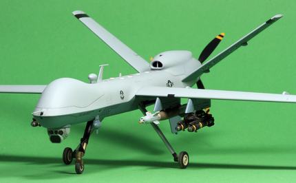 MQ-9无人机模型3D图纸 SolidWorks2013设计 新型无人作战飞机