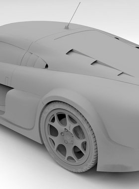 英国跑车诺铂Noble m600模型设计图纸 step和ksp格式