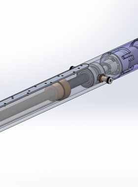 18vdc 重型电动推杆3D设计图纸 STEP格式 Linear Actuator