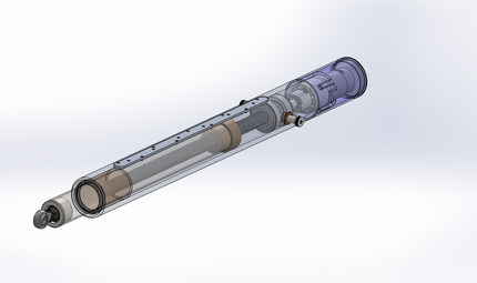 18vdc 重型电动推杆3D设计图纸 STEP格式 Linear Actuator